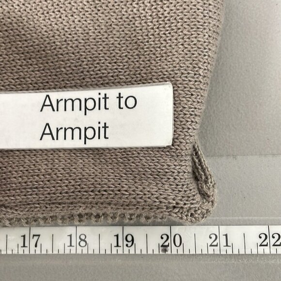 RD Style V-Neck Knit Brown Size Medium M - Picture 13 of 13